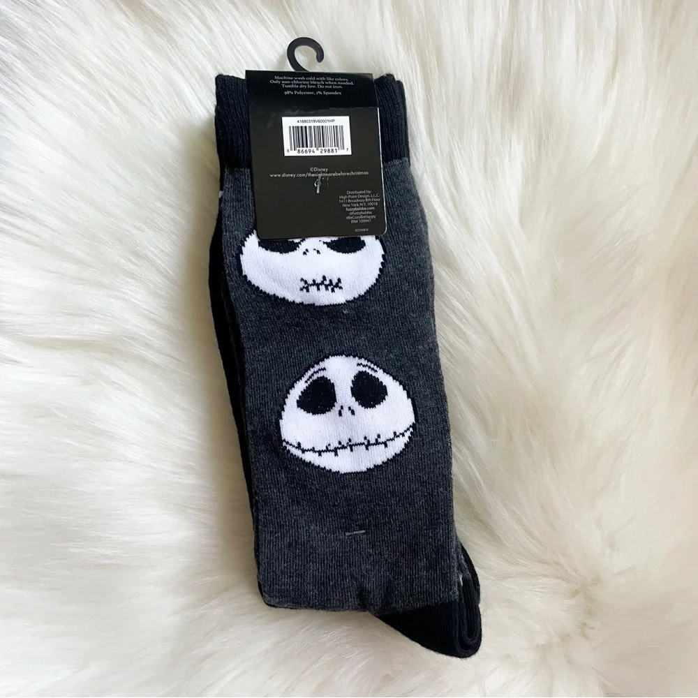 NWT Tim Burton’s The Nightmare Before Christmas Disney Novelty Crew Socks